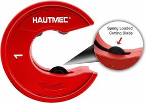 img 2 attached to Hautmec Pro Automatic Copper Tube Cutter - Cut Tubes Up To 1-1/8" Outer Diameter With Ease!