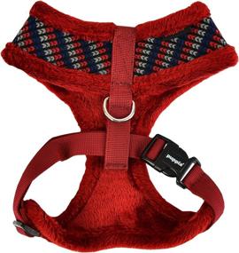 img 1 attached to Puppia Elliott Harness X Large Wine
