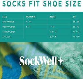 img 1 attached to Sockwell Men'S Incline Micro Moderate Compression Socks: Comfort And Support For Active Feet!