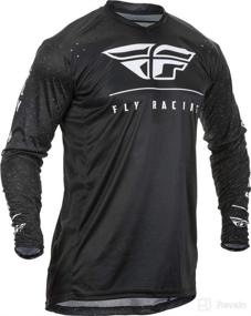 img 3 attached to Fly Racing Lite Jersey (Black/White