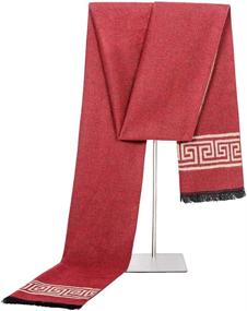 img 1 attached to Cashmere Womens Fashion Tassel Scarf（80 7X25 6 Women's Accessories - Scarves & Wraps