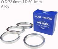 wheel connect centric aluminium hubrings tires & wheels : accessories & parts logo