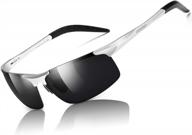 mens polarized sports sunglasses with uv protection - aisswzber 8177 логотип