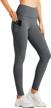 women's fleece-lined leggings water resistant thermal winter pants high waisted hiking yoga running tights logo