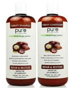 img 4 attached to 🧴 Strengthen and Moisturize Hair with Mineral-Infused Shampoo Conditioner