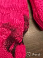 img 1 attached to Fuchsia Sherpa Knitted Girls' Accessories: Stay Cozy and Stylish with NIce Caps! review by Jessica Hill