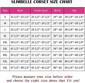 img 2 attached to SLIMBELLE Steampunk Faux Leather Corset - Buckle-Up Overbust Basque Bustier For Women'S Parties And Costumes