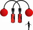 cordless jump rope for fitness - tangle-free adjustable speed skipping rope for crossfit, boxing, mma and gym training - hayousui weighted jumprope for men, women and kids logo