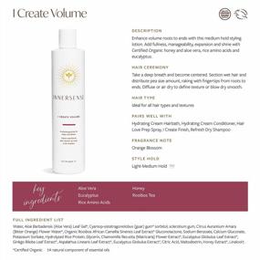 img 1 attached to INNERSENSE Organic Beauty - Natural I Create Volume Hair Volumizing Lotion Non-Toxic, Cruelty-Free, Clean Haircare (2Oz)