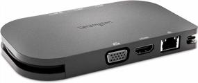 img 4 attached to 🔌 Kensington SD1600P USB-C Dock for Surface Pro and Surface Go - 4K with USB-C Charging and Pass-Through (K33968WW)