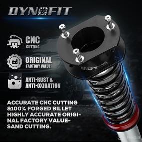 img 3 attached to 🚙 Dynofit 2.5" Front, 0.5" Rear Leveling Lift Kit for 2011-2020 Jeep Grand Cherokee WK2 2WD/4WD: Review, Installation, and Suspension Kit Details