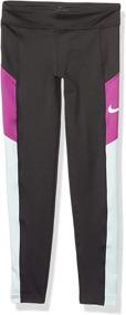 img 2 attached to Nike Girls Trophy Tight Medium Girls' Clothing at Active