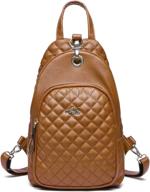 backpack shoulder lightweight leather convertible women's handbags & wallets in fashion backpacks logo