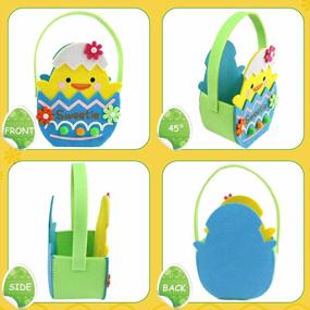 img 3 attached to 2-Pack Easter Bunny & Chick Decorations: Perfect For Kids' Egg Hunt, Spring Party Ornaments & Toddler Gifts!