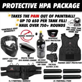 img 3 attached to Maddog HK Army SABR Protective Paintball Gun Marker Starter Package
