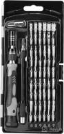 🔧 black hautton precision screwdriver set 60 in 1 - magnetic screwdriver kit with 56 bits, stainless steel repair tools for phone laptop pc camera game console glasses and more логотип