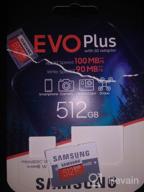 img 1 attached to Sleek and Efficient: Samsung 64GB EVO Plus microSDXC CL10 UHS-1 Memory Card with Lightning-Fast Speeds up to 80MB/sec (Model MB-MC64D) review by Pin Chun Lin ᠌