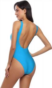 img 1 attached to Get Ready To Rock The Beach With MIAIULIA Women'S Vintage-Inspired One Piece Swimwear