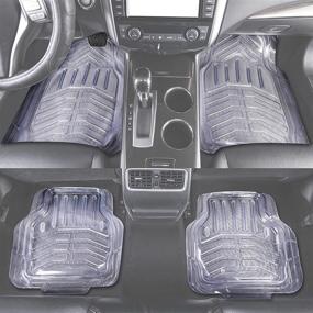 img 1 attached to August Auto Weather Transparent Universal Interior Accessories ~ Floor Mats & Cargo Liners