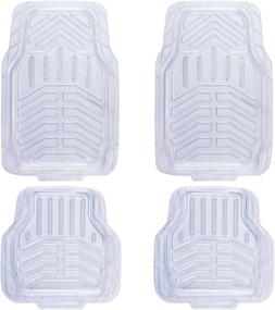 img 4 attached to August Auto Weather Transparent Universal Interior Accessories ~ Floor Mats & Cargo Liners