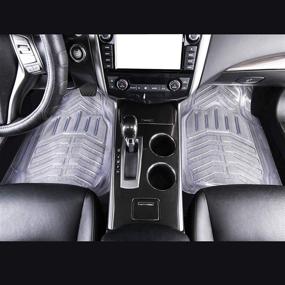 img 3 attached to August Auto Weather Transparent Universal Interior Accessories ~ Floor Mats & Cargo Liners