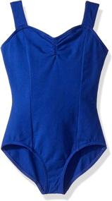 img 2 attached to Capezio Princess Leotard Burgundy 8-10: Premium Girls' Clothing for Active Kids