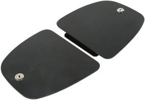 img 2 attached to 🔒 Touring Road King Electra Street Road Glide 2005-2013 ABS Lower Fairing Locking Glovebox Doors for Harley Davidson TCMT