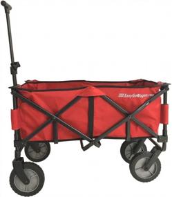 img 2 attached to Effortlessly Transport Your Load With EasyGoWagon 2.0 – Red Folding Wagon