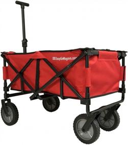 img 3 attached to Effortlessly Transport Your Load With EasyGoWagon 2.0 – Red Folding Wagon