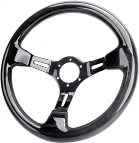 img 3 attached to 360Mm Carbon Fiber Racing Steering Wheel - HIWOWSPORT Bolt Design