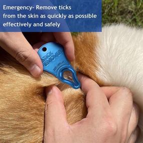 img 2 attached to 🦟 JOTOVO Tick Remover Tool Portable - Safe and Reliable Tick Removal for Pets and Humans - Pain-Free Essential Tools for Outdoor Activities (3 pcs)