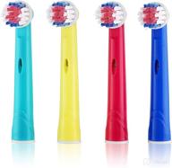 colored compatible electric toothbrush bristles logo