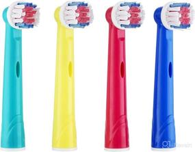 img 1 attached to Colored Compatible Electric Toothbrush Bristles