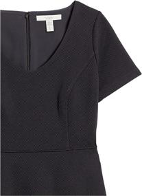 img 1 attached to 👗 Lark Ro Women's Textured Bateau Dresses: Elegant and Stylish Women's Clothing