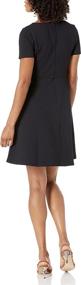 img 3 attached to 👗 Lark Ro Women's Textured Bateau Dresses: Elegant and Stylish Women's Clothing