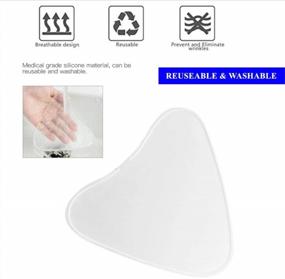 img 2 attached to Upgrade Your Anti-Wrinkle Routine With Med-Grade Silicone Chest Pads And Neck Pads: Reusable Pads For Wrinkle Prevention And Multiple Uses