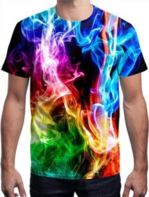 img 2 attached to Stand Out In Style With Yasswete'S 3D Printed Unisex Graphic T-Shirts