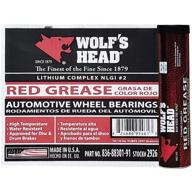 🐺 wolf's head red grease nlgi #2 – long-lasting lubricant for industrial machinery (pack of 10 x 14 oz tubes) logo