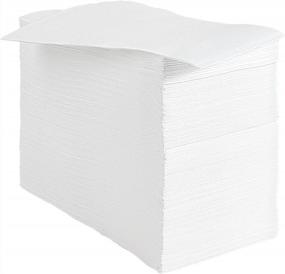 img 4 attached to 200 Pack Vplus Premium Quality Disposable Guest Towels: Soft, Absorbent Napkins For Weddings, Parties, And Daily Use - White