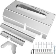 🛡️ aluminum catalytic converter protection shield kit for 2003-2011 honda element 2.4l - anti-theft shield (no instructions) logo