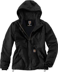 img 2 attached to Carhartt Womens Cryder Stretch Jacket Women's Clothing via Coats, Jackets & Vests