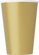 10ct pack of 12oz gold paper cups логотип