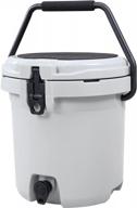 xspec 5 gallon rotomolded water beverage cooler: the ultimate outdoor ice chest and dispenser logo