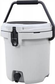 img 4 attached to Xspec 5 Gallon Rotomolded Water Beverage Cooler: The Ultimate Outdoor Ice Chest And Dispenser