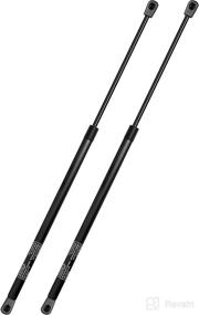 img 4 attached to 🚗 High-Quality Rear Window Glass Lift Support Struts for 2007-2010 Jeep Wrangler - Set of 2 Gas Spring Shocks