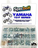 🔧 specbolt fasteners 250pc maintenance restoration bolt kit for yamaha yzf 250 400 426 450: oe specs for effective motorcycle bolting логотип