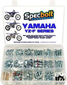 img 4 attached to 🔧 Specbolt Fasteners 250pc Maintenance Restoration Bolt Kit for Yamaha YZF 250 400 426 450: OE Specs for Effective Motorcycle Bolting