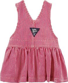 img 1 attached to 👶 Best Overalls for Baby Girls by OshKosh B'Gosh