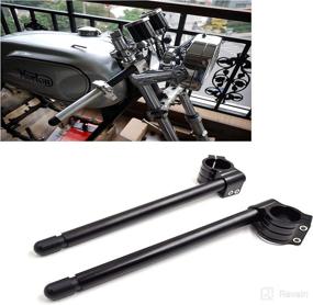 img 4 attached to Aluminum Handlebar Replacement Universal Handlebars Motorcycle & Powersports