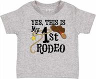 inktastic rodeo cowboy t shirt months apparel & accessories baby girls via clothing logo